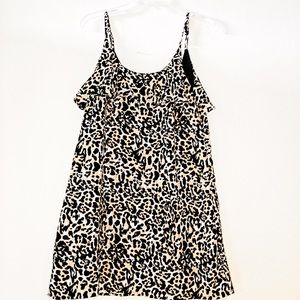 Never Worn! Francesca’s Cheetah Print Dress